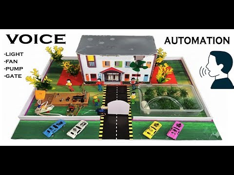 Voice control home automation using Arduino ! Light fan wireless control using Bluetooth and Arduino