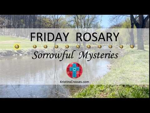 Friday Rosary • Sorrowful Mysteries of the Rosary 💜 Friday, April 24, 2026 VIRTUAL ROSARY