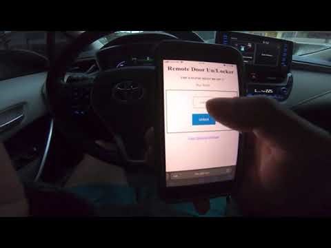 Trava de portas controladas por celular , Cellphone unlock doors