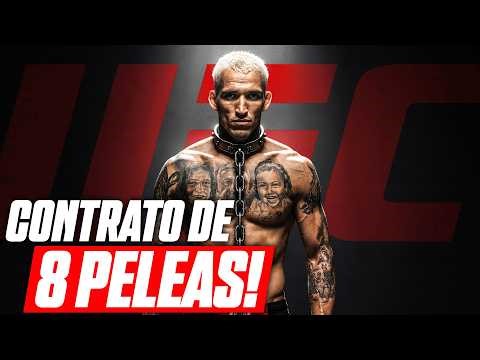 LA UFC ESCLAVIZA a sus PELEADORES! CHARLES FIRMA 8 PELEAS!