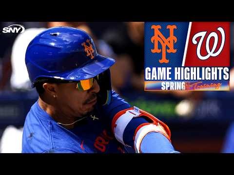 Mets(Split Squad) vs Nationals (3/21/26) | Mets Highlights