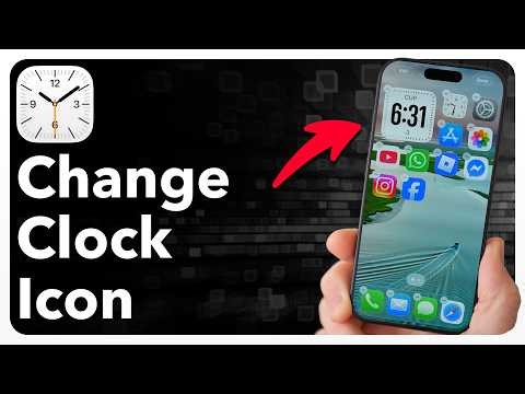 How To Change Clock Icon On iPhone Home Screen