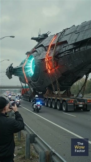 ALIEN ESCAPE! 🛸 Containment Breach on Highway (Part 2) #shorts