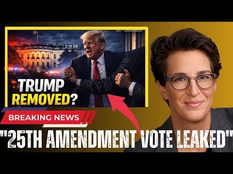 BREAKING: 25th Amendment Vote LEAKED - Here's What Happens Next