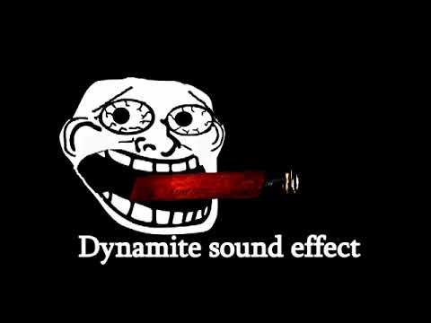 Dynamite explosion sound effect