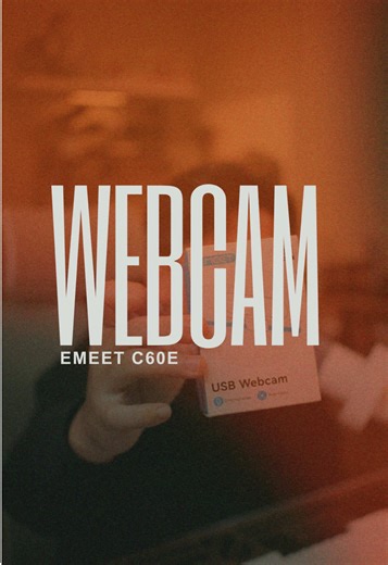 eMeet SmartCam C60E hadir dengan 4K Ultra HD untuk video yang tajam dan detail, plus autofocus cepat supaya kamu selalu in frame. Dual noise-canceling microphones bikin suara lebih jelas di call atau live, dan privacy cover menjaga privasi kamu. Plug-and-play USB-A, mudah dipasang di monitor atau tripod. Perfect buat online meeting, streaming, atau content creation. @EMEET Indonesia Store #eMeetC60E #4KWebcam #StreamingGear #WorkFromHome #MeetingSetup