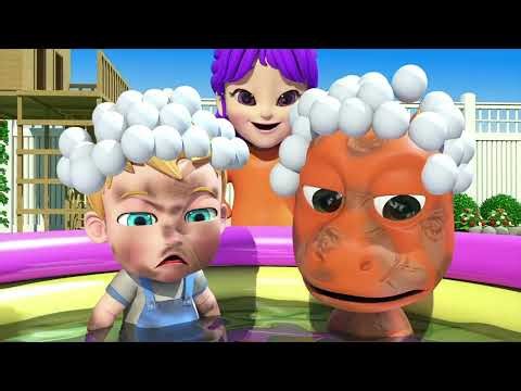 Mud EVERYWHERE! 😱😂 | Funny Kids Song & Nursery Rhyme