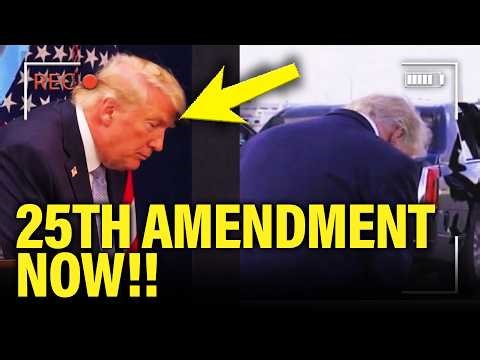 Trump PANICS as World CALLS FOR 25TH AMENDMENT!!!