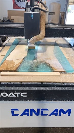 This was our first Seafoam coloured epoxy table and we would love to hear your thoughts. For this pour we used EcoPoxy FlowCast with Beaver Dust Pigments Seafoam. The table was finished with Rubio Monocoat USA Pure 2C Oil. Shop epoxy, pigments, forms, wood finish and more at www.JeffMackSupply.com and take advantage of our "FREESHIPPING" code on orders over $99cad ($78usd) to Canada and USA. #Epoxy #Seafoam #Custom #DIY #HAndMade #Toronto | Jeff Mack Designs