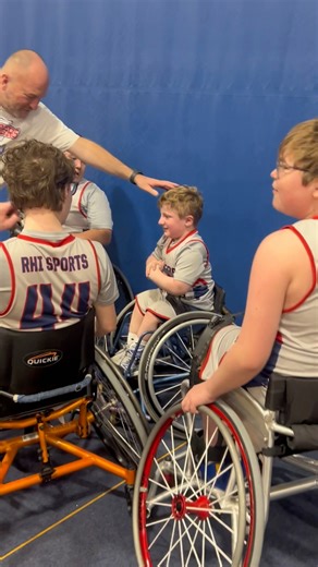 Congratulations Jack Weitz on your first in-game basket!! ♿️🏀❤️ | RHI Jr. Racers Wheelchair Basketball Team