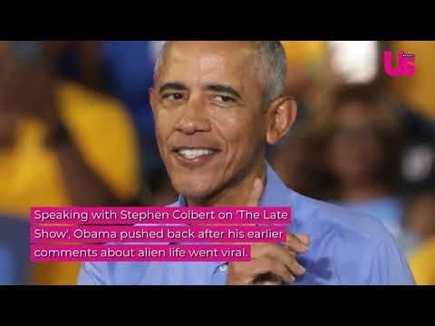 Barack Obama Addresses Alien Rumors on ‘The Late Show’ With Stephen Colbert