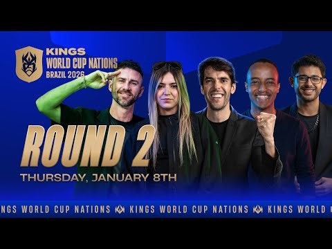 👑 Kings World Cup Nations 2026 👑 Matchday 2 Day 4 | India vs Mexico | Qatar vs Brazil