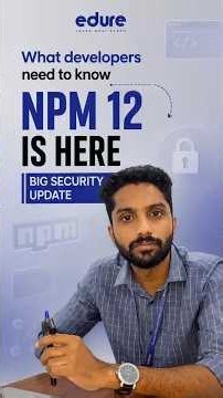 NPM 12 Is Here! What Every Developer Needs to Know | NPM 12 Explained #shorts