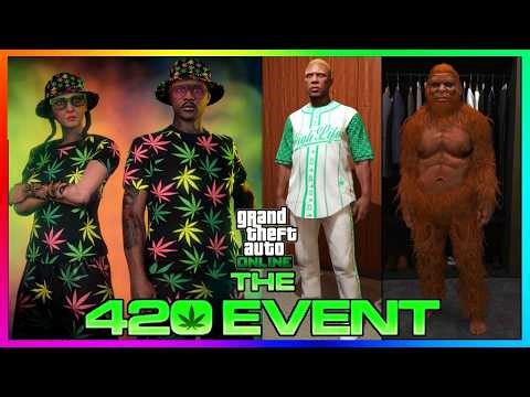 GTA 5 NEW 420 EVENT 2026, Unlock Sasquatch Outfit, STONER SURVIVAL, Money Method (GTA Online Update)
