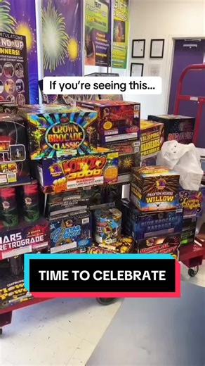 Procrastinators, rise. ✋ You can still pull off a legendary show… You’re one quick showroom stop away from a sparkling midnight. You know what to do! 💥✨ #phantomfireworks #fireworks #celebrate #newyearseve #fireworktime