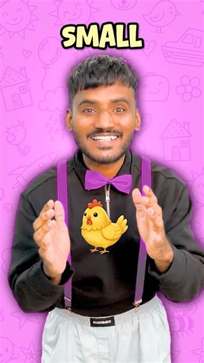 This is Small Small Small | Learn Opposite Words for Kids