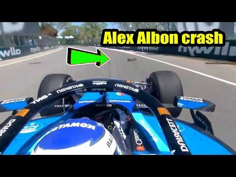 Alex Albon’s HORRIFIC Crash at Canadian GP 2026 After Groundhog Incident | Alex Albon Huge crash