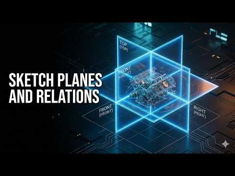 SolidWorks Sketching: Stop Breaking Your Models (Planes & Relations) (Beginner Guide)