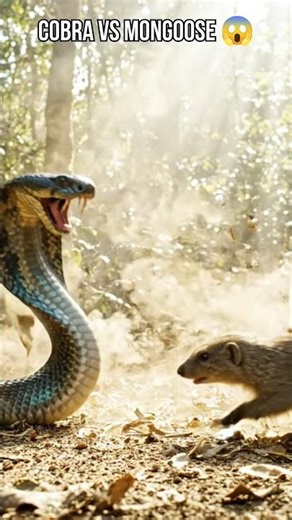 King Cobra vs Mongoose 😱🐍