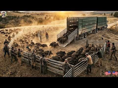🔴 UNBELIEVABLE! Wild Boars Out of Control - Can This Classic Trap Take Down 200 Wild Boars?