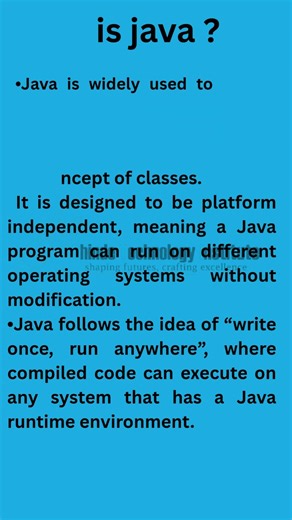 What is Java