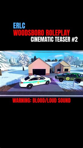 (ERLC) 🔪 Woodsboro Roleplay Cinematic Teaser Trailer 2 🔪 #erlc #scream #roblox