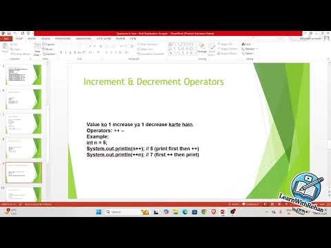 👉 Java Operators Full Tutorial 🔥 | All Types Explained with Examples | Complete Guide in Hindi