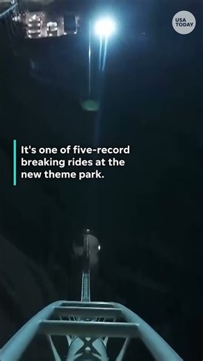 'Tallest, fastest and longest' coaster opens at Six Flags Qiddiya City