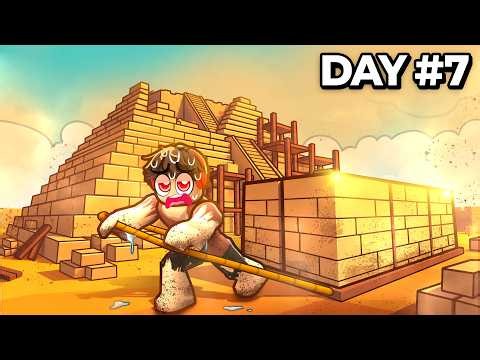 I Built The PYRAMIDS in Roblox!