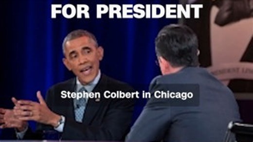 Obama and Stephen Colbert talk politics, aliens and Obama’s presidential legacy in new interview