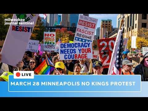 Live: 2026 No Kings rally in St. Paul protests Trump, Iran war, ICE in Minnesota