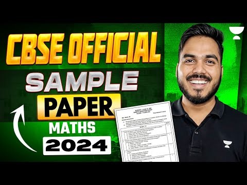 Maths Sample paper 2024 Solution || Class 10 Maths Boards Special 2026 || Abhinay Sir