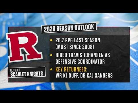 Rutgers Head Coach Greg Schiano & Players Preview the Season | 2026 Big Ten Football Media Days