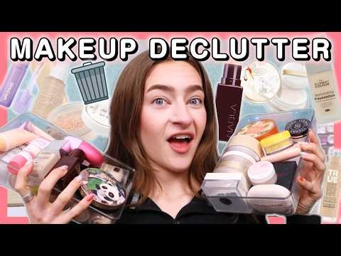 It's Time For A Makeup Declutter!! (foundation, concealer and powder!)