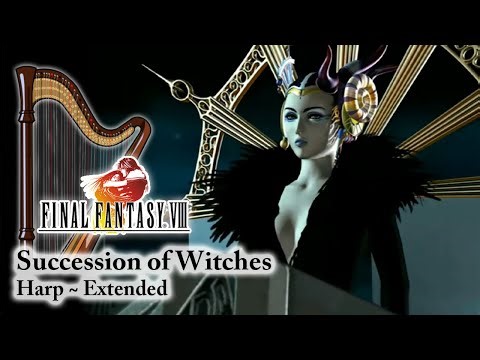 Relaxing FFVIII Music • Succession of Witches (Harp)