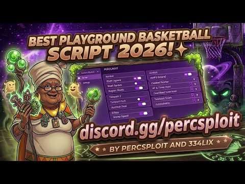 BEST PLAYGROUND BASKETBALL SCRIPT | Max overall inf coins