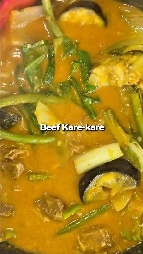 Beef kare-kare
