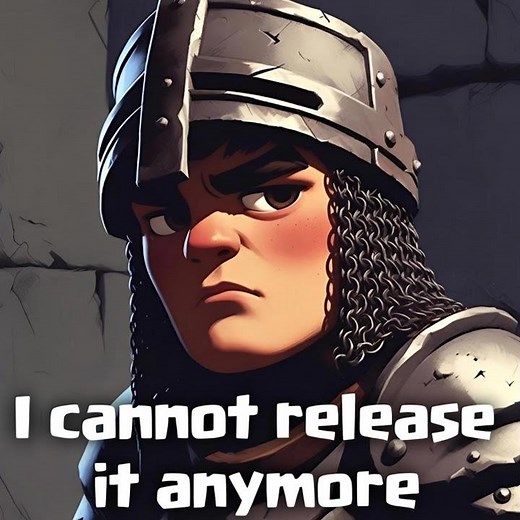 I Cannot Release It Anymore