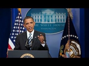 President Obama's News Conference on Deficit Reduction