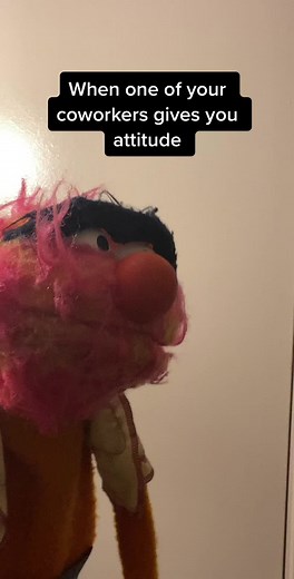 Puppet Reactions to Coworker Attitude