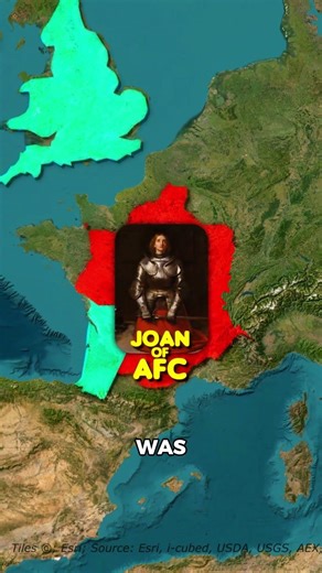 A Teenage Girl Ended a 100 Year War — The Story of Joan of Arc #geographyfacts #history #facts