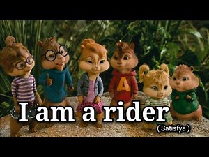 I am a rider | Alvin and the chipmunks | Satisfya song with Alvin