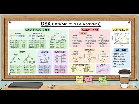 Complete DSA RoadMap & Cheat Sheet to Crack MAANG Interviews | Telugu 