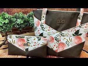 No longer live- ( re Upload) Harlequin Tote By Crafted By Leanne