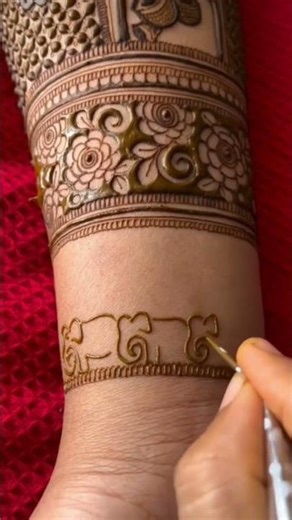 bridal mehndi design#hennadesign #shortvideo #bollywood