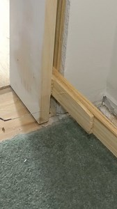 6.6K views · 29 reactions | Shim before trim! #diy #homerepair #HomeImprovement #thefixer | The Fixer | Facebook