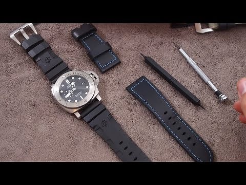 How to Change the Strap & Buckle of your Panerai Watch