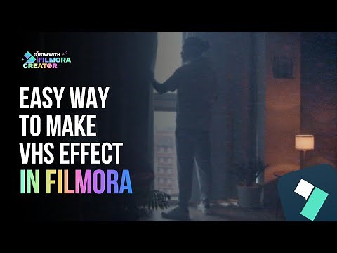Easy Way To Make VHS Effect on Filmora 13