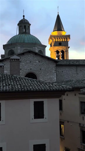 Evening Church Bells in Italy 🇮🇹✨ A Moment You’ll Never Forget #italytravel #italiangetaway