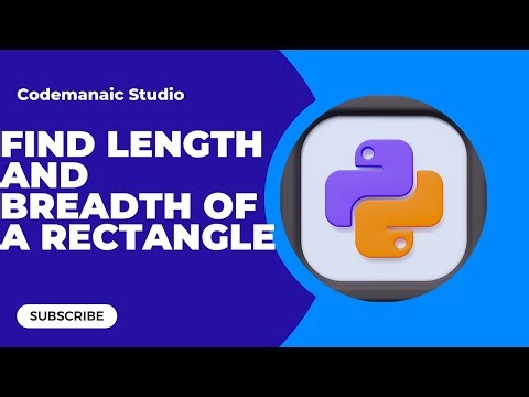 Python Program to Find Area and Perimeter of Rectangle | Step-by-Step #coding #python